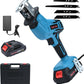 【Easy Cutting】Reciprocating Saw with 4 Saw Blades