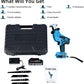【Easy Cutting】Reciprocating Saw with 4 Saw Blades