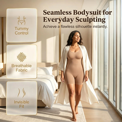 ✨Sculpt & Nourish Body-Shaper – Figurformande Bodysuit med Hudvårdsteknik