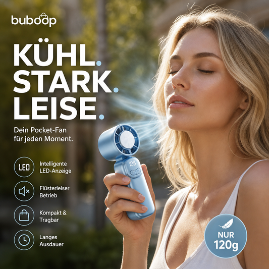 🌬️✨ 50% RABATT! Bärbar Mini Handhållen Fäkt med Precis Hastighetskontroll, LED-Display, Kompakt Design och Lång Batteritid – Perfekt för Resor, Sommar, Konserter och Pendling.
