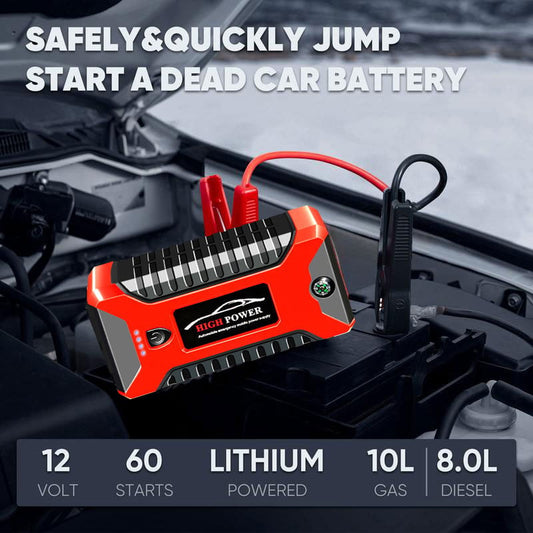 Starthjälp 3000A Peak Starthjälp Batteri