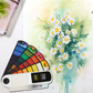 🎨Solid Watercolor Paint Set With Water Brush Pen Sponge