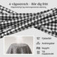👖🌸【Limiterad serie – 45% rabatt】 Rutiga capribyxor i bomull-linne med dragsko