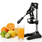 🍊🌀 Manuell Citruspress – 50% RABATT! Rostfritt stål, robust aluminiumpress – perfekt för apelsiner, citroner & granatäpplen. 🥤