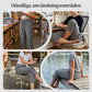 👖🌸【Limiterad serie – 45% rabatt】 Rutiga capribyxor i bomull-linne med dragsko