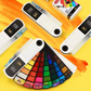 🎨Solid Watercolor Paint Set With Water Brush Pen Sponge