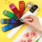🎨Solid Watercolor Paint Set With Water Brush Pen Sponge