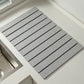 Marble Folding Mat with Diatomaceous Earth Bowl and Plate Drying Kitchen Drain Tray