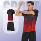 ☀️Men’s Loose-Fit Breathable Quick-Drying Athletic T-Shirt & Shorts Tracksuit🏃