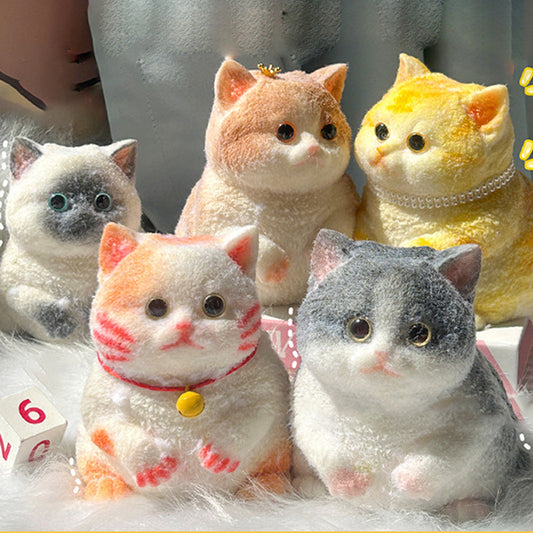 🎁Best Gift😻Cute and soft cat-shaped toy💕