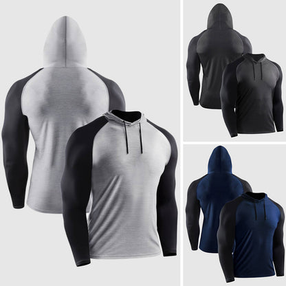 Sport Fitness Snabbtorkande Hoodie