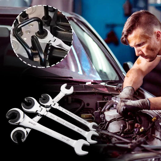 🔧 50 % RABATT ⚙️ Spärrnyckel för öppna rör och ledningar, ergonomiskt grepp, praktisk för rör- och monteringsarbeten 🛠️