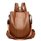 🎒 50% RABATT NU!✨ Dam Stor Kapacitet PU Läder Ryggsäck – Snygg, Praktisk & Användarvänlig – Daglig Essential 👜