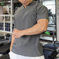 🎁Het rea 46% RABATT⏳ Herr V-halsad kortärmad Muscle Athletic Workout T-shirt
