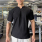 🎁Het rea 46% RABATT⏳ Herr V-halsad kortärmad Muscle Athletic Workout T-shirt