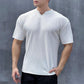 🎁Het rea 46% RABATT⏳ Herr V-halsad kortärmad Muscle Athletic Workout T-shirt