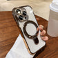 Stötsäker telefonfodral med magnetiskt stativ för iPhone-serien