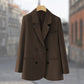 Women's Stylish Solid Color Loose-Fit Blazer