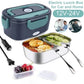 🍱 50% RABATT! ⚡ Bärbar Värme- & Kylbox 2-i-1 – 7 Delar, Dual Voltage & Perfekt för Lunch på Jobbet/Resor ✨