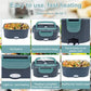 🍱 50% RABATT! ⚡ Bärbar Värme- & Kylbox 2-i-1 – 7 Delar, Dual Voltage & Perfekt för Lunch på Jobbet/Resor ✨
