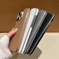 Magnetic Charging Leather Case for iPhone