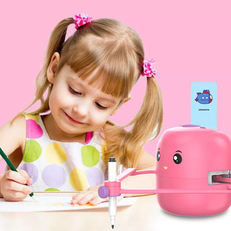 Interactive Drawing Robot for Kids with 100 Cards – shophoub