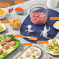Multifunctional Electric Meat Grinder with 3 Bowls