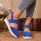 🌟【Ortopediska Sandaler med Sluttande Klack】Storlek 36-43 | Maximal Komfort & Stöd 👡