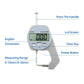 ⌛Digital Display Thickness Gauge Zinc Alloy Electronic LCD