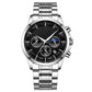 ⌛Men’s Quartz Stainless Steel Watch
