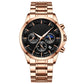 ⌛Men’s Quartz Stainless Steel Watch