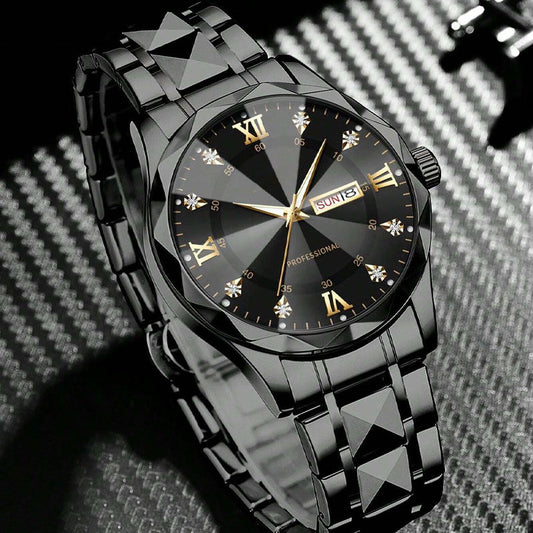 Men’s Luxury Waterproof Analog Quartz Watches