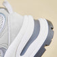 👟 50 % RABATT UNDER BEGRÄNSAD TID! ✨ Casual sneakers med tjock sula – lätta, i ventilerande mesh, i retrostil 🍂