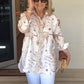Women’s Long Sleeve Oversized Button Down Shirt