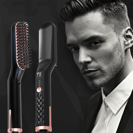 🔥Sommarrea 2025🔥2-in-1 Electric Beard & Hair Straightener
