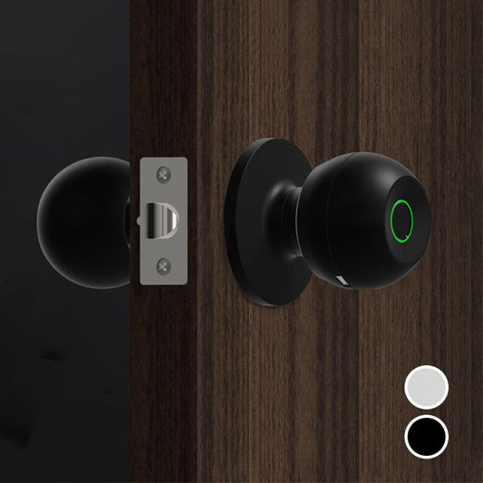 🔥Säkerhet + Bekvämlighet✨Smart dörrlås med Bluetooth och fingeravtryck