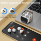 Bluetooth Ear Clip Headset with Digital Display🎧