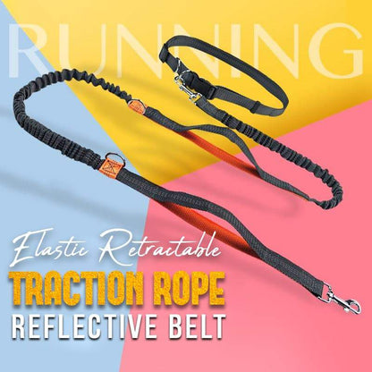 🐕‍🦺🐕‍🦺🐕‍🦺50% rabatt under en begränsad tid  🐕‍🦺  Elastiskt Hopfällbart Reflexband Draglina