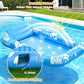 🏊 50% RABATT! 🥳 Uppblåsbar Solsäng med Automatisk Spraykylnö & Avtagbar Kudde – Dryckeshållare & Säkerhetshandtag – Perfekt för Trädgård, Pool eller Strand – Idealisk för Två Vuxna 💦