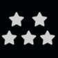 Car Star Reflective Stickers