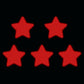 Car Star Reflective Stickers