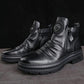 Men’s Classic Casual Side-zip Leather Boots