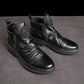 Men’s Classic Casual Side-zip Leather Boots