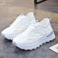 Women's Fashion Mesh Hollow Lace-up Sneakers