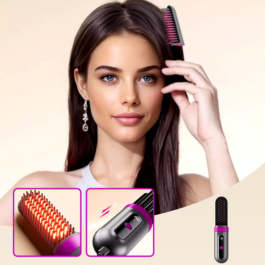 ⏰Wireless Hair Straightening Comb