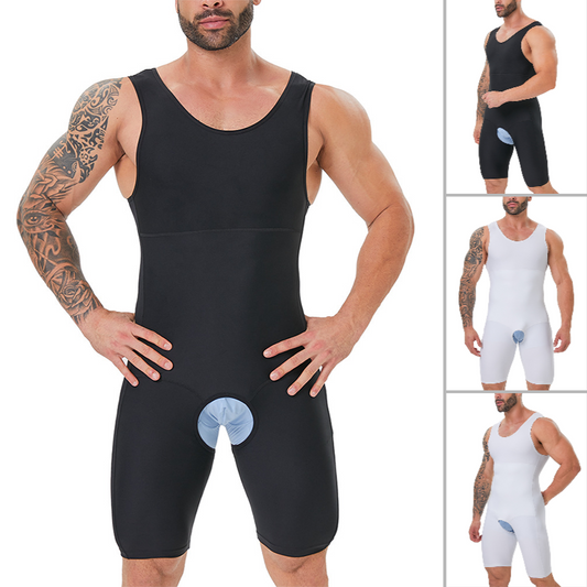 Men's Slimming Full Body Shaper Bodysuit