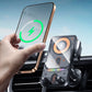 🚗50% RABATT NU! 📱 2-i-1-telefonhållare och trådlös laddare för bilen – 360° rotation, starkt grepp och snabb laddning 🔋