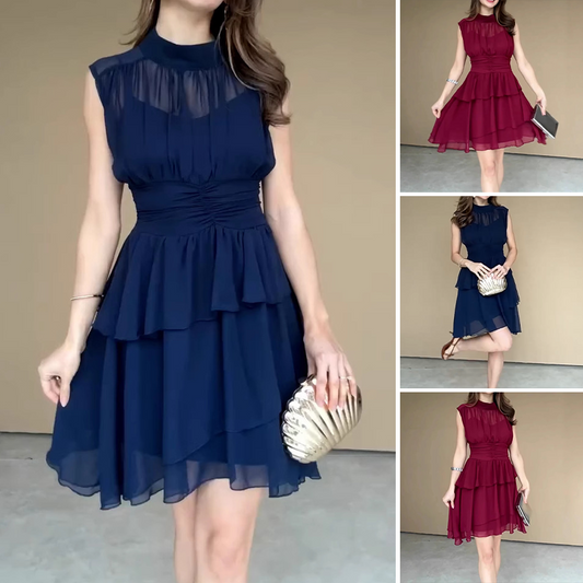 ⏰Women’s Sleeveless Ruffle Tiered Dress💃