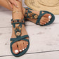 👡 50% RABATT! 👡 Runda, Platta, Andningsaktiva Sandaler för Kvinnor – Lätta, Bekväma & Perfekt För Sommardagar ☀️