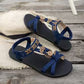 👡 50% RABATT! 👡 Runda, Platta, Andningsaktiva Sandaler för Kvinnor – Lätta, Bekväma & Perfekt För Sommardagar ☀️